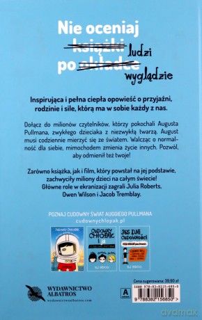 Cudowny chłopak - R.J. Palacio [KSIĄŻKA]