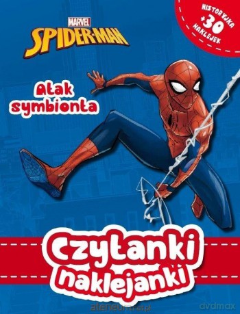 Czytanki naklejanki. Atak symbionta [KSIĄŻKA]