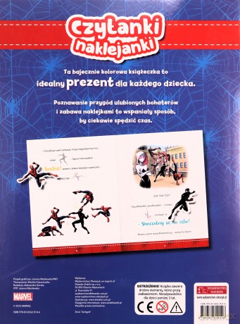 Czytanki naklejanki. Atak symbionta [KSIĄŻKA]