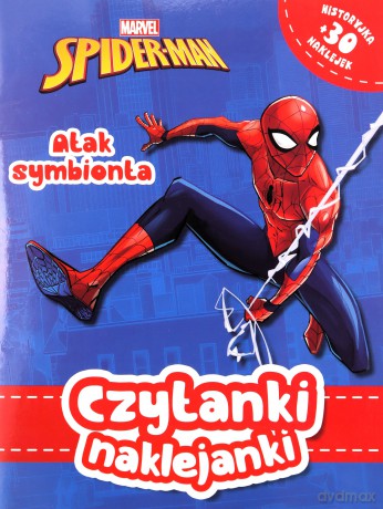 Czytanki naklejanki. Atak symbionta [KSIĄŻKA]