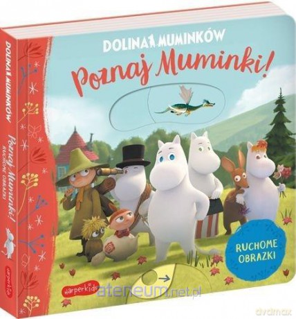 Dolina Muminków. Poznaj Muminki! Ruchome obrazki [KSIĄŻKA]