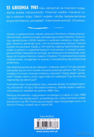 Dzień bez teleranka. Jak się żyło w stanie wojenny - Anna Mieszczanek [KSIĄŻKA]
