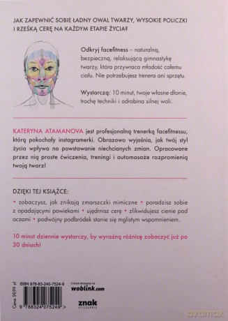 Facefitness. Sekrety odmładzającej gimnastyki - Kateryna Atamanova [KSIĄŻKA]