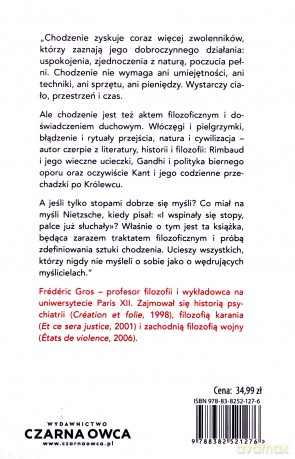 Filozofia chodzenia - Frederic Gros, Ewa Kaniowska [KSIĄŻKA]