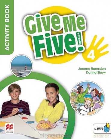 Give Me Five! 4. Activity Book + kod - Donna Shaw, Joanne Ramsden [KSIĄŻKA]