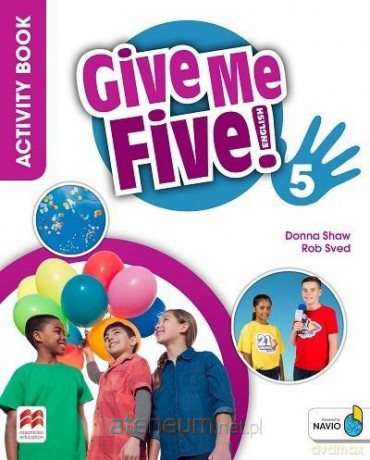 Give Me Five! 5 Activity Book + kod - Donna Shaw, Rob Sved [KSIĄŻKA]