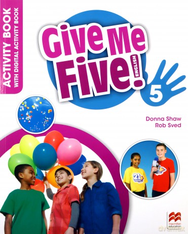 Give Me Five! 5 Activity Book + kod - Donna Shaw, Rob Sved [KSIĄŻKA]