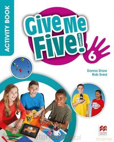 Give Me Five! 6 Activity Book + kod - Donna Shaw, Rob Sved [KSIĄŻKA]