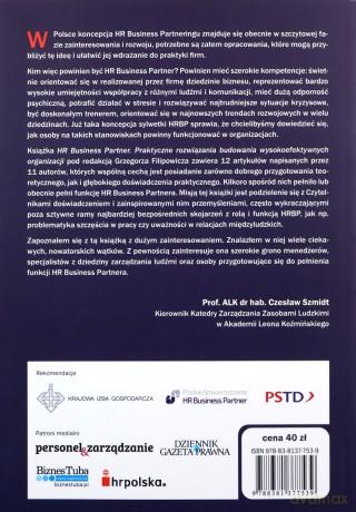 HR Business Partner. Praktyczne budowanie - Grzegorz Filipowicz [KSIĄŻKA]
