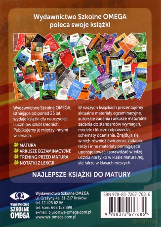 Informator o egzaminie maturalnym z j. polskiego zakres rozszerzony [KSIĄŻKA]