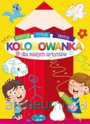Kolorowanka dla małych artystów [KSIĄŻKA]