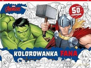 Kolorowanka fana. Marvel Avengers [KSIĄŻKA]