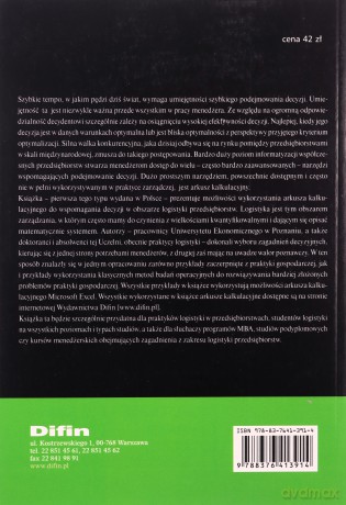 Decyzje Logistyczne Z Excelem - Maciej Szymczak [KSIĄŻKA]