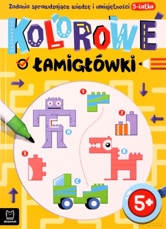 Kolorowe łamigłówki. Zadania sprawdzające wiedzę - Agnieszka Bator [KSIĄŻKA]