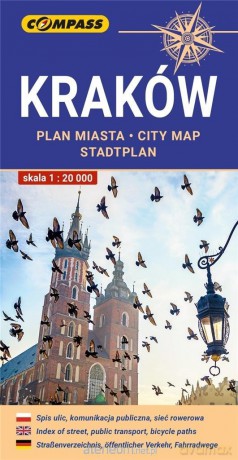 Kraków - plan miasta 1:20 000 [KSIĄŻKA]
