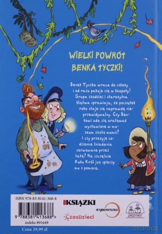 Kuku Król i klątwa mumii (Tom 2) - Adam Stower, Adam Stower, Magdalena Korobkiewicz [KSIĄŻKA]
