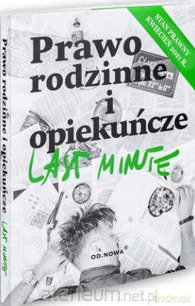 Last minute. Prawo rodzinne i opiekuńcze 2021 - Anna Gólska [KSIĄŻKA]