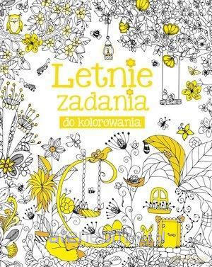 Letnie zadania do kolorowania - Anna Wiśniewska [KSIĄŻKA]