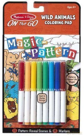 Magic Colouring Pad - Dzikie zwierzęta [KSIĄŻKA]