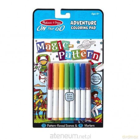 Magic Colouring Pad - Przygody [KSIĄŻKA]
