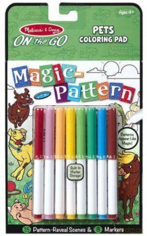 Magic Colouring Pad - Zwierzęta [KSIĄŻKA]