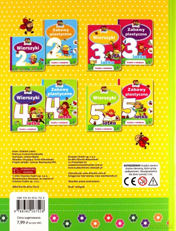 Mali geniusze. Wierszyki 5-latka - Elżbieta Lekan, Urszula Kozłowska, Joanna Myjak [KSIĄŻKA]