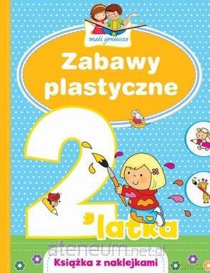 Mali geniusze. Zabawy plastyczne 2-latka - Elżbieta Lekan, Joanna Myjak [KSIĄŻKA]
