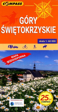 Mapa - Góry Świętokrzyskie 1:60 000 [KSIĄŻKA]
