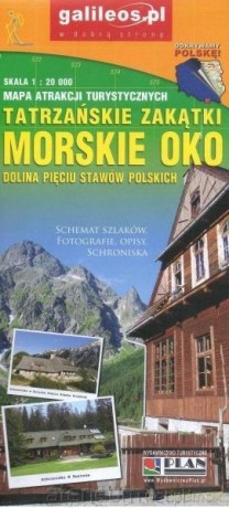 Mapa - Morskie Oko 1:20 000