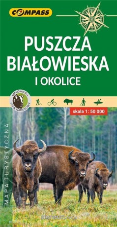 Mapa - Puszcza Białowieska 1: 50 000