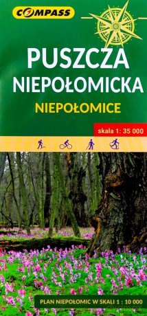 Mapa - Puszcza Niepołomicka 1: 35 000