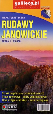 Mapa - Rudawy Janowickie 1:25 000