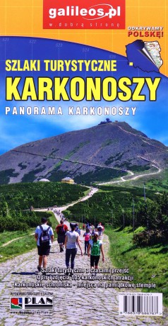 Mapa - Szlaki Turystyczne Karkonoszy