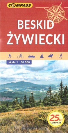 Mapa turystyczna - Beskid Żywiecki 1:50 000