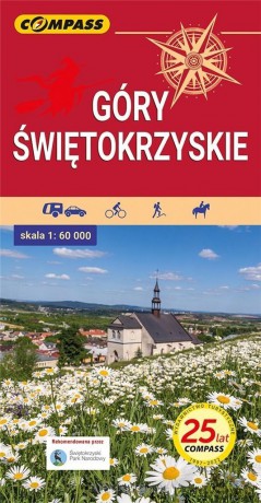 Mapa turystyczna - Góry Świętokrzyskie 1:60 000