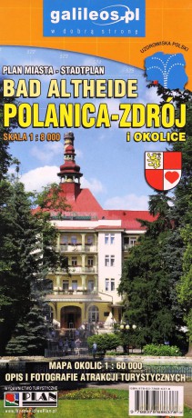 Mapa turystyczna - Polanica-Zdrój 1:8000
