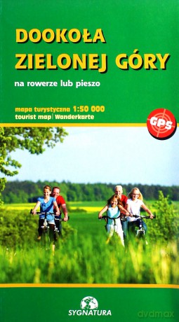 Mapa turystyczna Dookoła Zielonej Góry 1:50 000