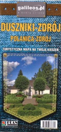 Mapa turystyczna Duszniki-Zdrój - Polanica-Zdrój