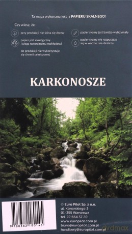 Mapa turystyczna eco - Karkonosze 1:60 000
