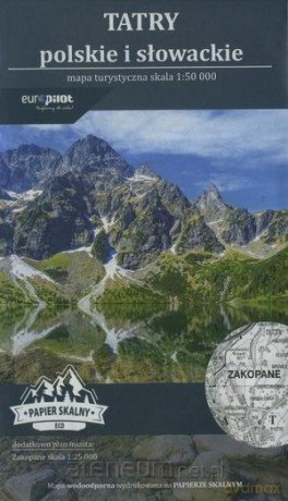 Mapa turystyczna eco - Tatry pol. i słowackie...1:50 000