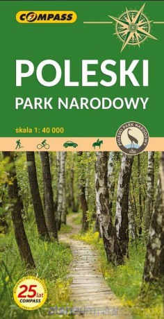 Mapa turystyczna Poleski Park Narodowy 1:40 000