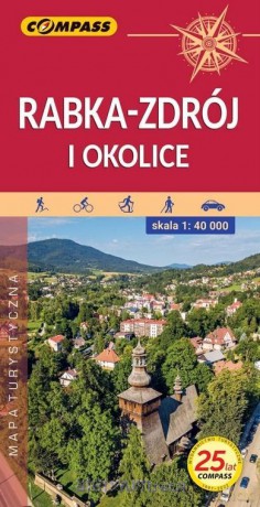 Mapa turystyczna Rabka-Zdrój i okolice 1:40 000 w.6