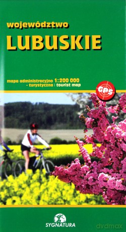 Mapa turystyczna Województwo lubuskie 1:200 000