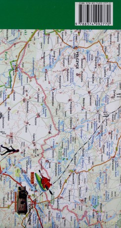 Mapa turystyczna Województwo lubuskie 1:200 000