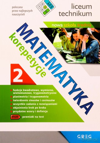 Matematyka - korepetycje, liceum cz.2 - Grażyna Kiełczykowska [KSIĄŻKA]