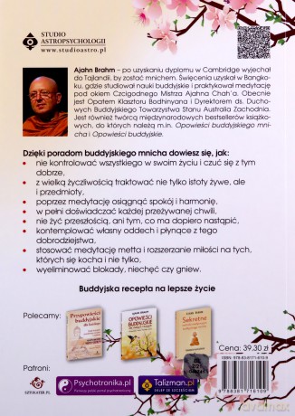 Medytacja buddyjskiego mnicha - Ajahn Brahm [KSIĄŻKA]