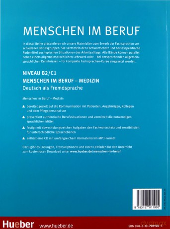 Menschen im Beruf - Medizin B2-C1 - Dorothee Thommes, Alfred Schmidt [KSIĄŻKA]