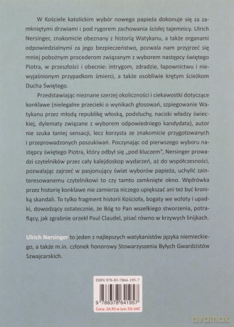 Miejsce akcji: konklawe - Ulrich Nersinger [KSIĄŻKA]