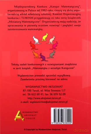 Miniatury matematyczne 75 - Agnieszka Krause, Mieczysław K. Mentzen, Andrzej Sendlewski [KSIĄŻKA]
