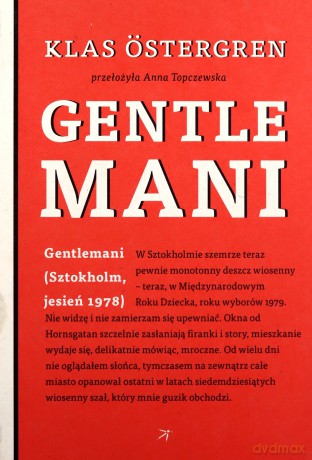Gentlemani  - Klas Östergren  [KSIĄŻKA]